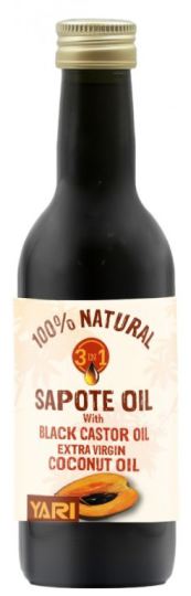 Natural Castor+Coco Zapote Oil 250 ml