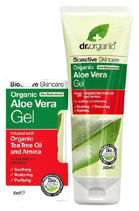 Aloe Vera Gel with Organic Tea Tree and Arnica 200 ml